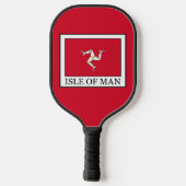 Insel Man Pickleball Schläger (Rückseite)