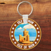 Insel Man Schlüsselanhänger (Vorderseite)