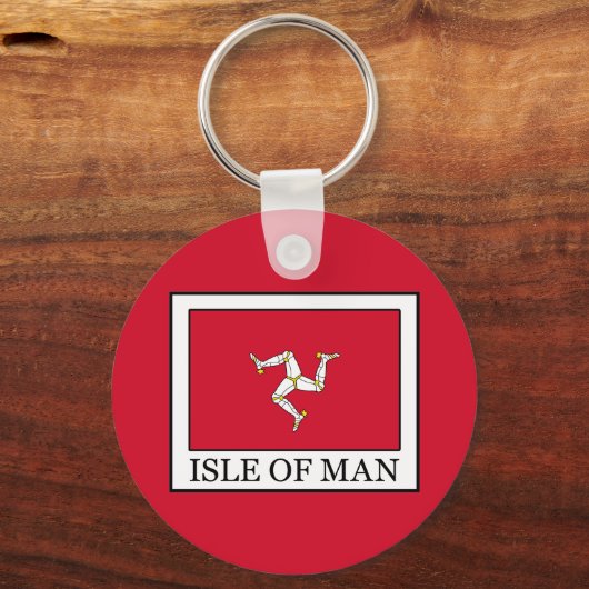 Insel Man Schlüsselanhänger (Vorderseite)