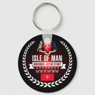 Insel Man Schlüsselanhänger