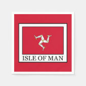 Insel Man Serviette (Vorderseite)