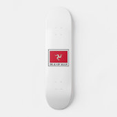 Insel Man Skateboard (Vorderseite)