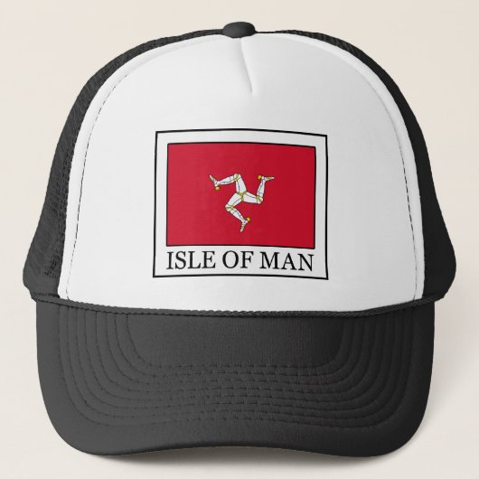 Insel Man Truckerkappe (Vorderseite)