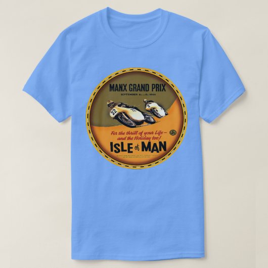 Insel Man Vintag TT T-Shirt (Design vorne)