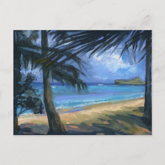 Insel Manana Postkarte (Vorderseite)