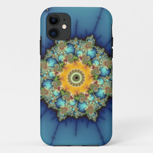 Insel - Mandelbrot Kunst Case-Mate iPhone Hülle (Rückseite)