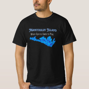 Insel Manitoulin, wo die Spirituosen zum Spielen k T-Shirt