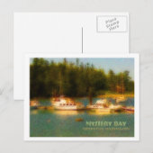 Insel Marrowstone, Washington Postkarte (Vorne/Hinten)