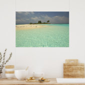 Insel Mathidhoo, unbewohnt, North Huvadhoo 3 Poster (Küche)