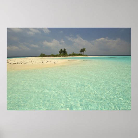 Insel Mathidhoo, unbewohnt, North Huvadhoo 3 Poster (Vorne)