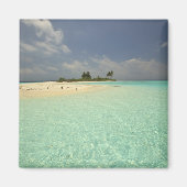 Insel Mathidhoo, unbewohnt, North Huvadhoo Magnet (Vorne)