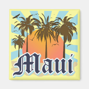 Insel Maui Hawaii Souvenir Magnet