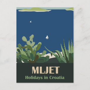 Insel Mljet, Kroatien Postkarte