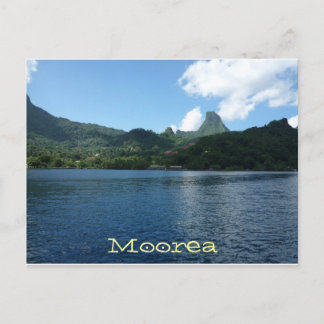 Insel Moorea, Französisch-Polynesien. Postkarte