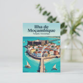 Insel Mosambik Mosambik Postkarte (Stehend Vorderseite)