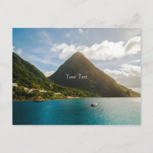 Insel Mount Postkarte