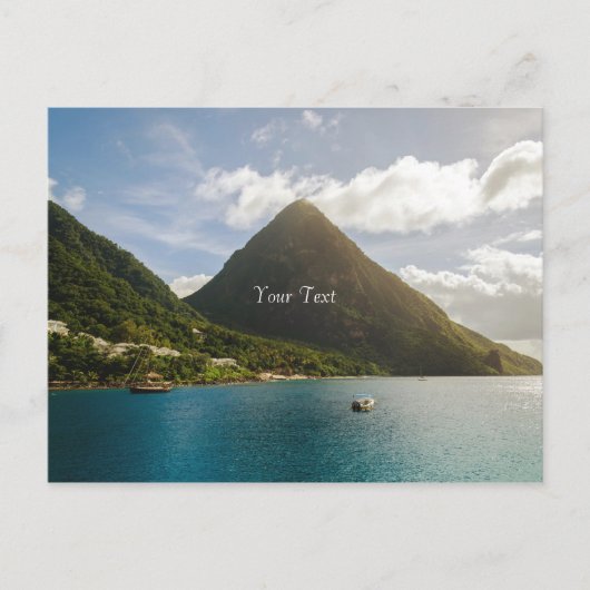 Insel Mount Postkarte (Vorderseite)