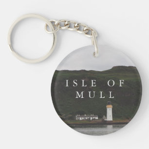 Insel Mull Leuchtturm Schlüsselanhänger