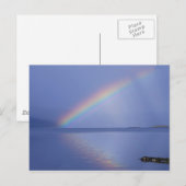 Insel Mull Rainbow Postkarte (Vorne/Hinten)
