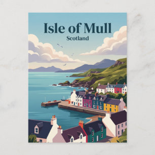 Insel Mull Schottland Postkarte