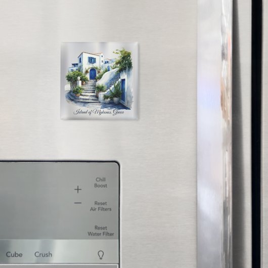 Insel Mykonos, Griechenland Magnet (In Situ (Kühlschrank))
