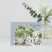 Insel Mykonos, Griechenland Postkarte (Stehend Vorderseite)