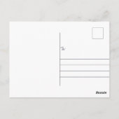 Insel Mykonos, Griechenland Postkarte (Rückseite)