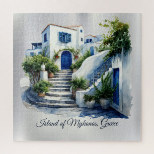 Insel Mykonos, Griechenland Puzzle
