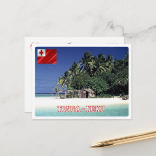 Insel Nuku - Tonga - Panorama - Postkarte
