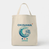 Insel Okinawa Japan Tragetasche (Rückseite)