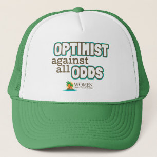 Insel-Optimist-Kappe (Grün) Truckerkappe