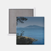 Insel Orcas Magnet (Vorderseite/Rückseite)