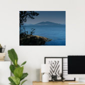 Insel Orcas Poster (Heimbüro)