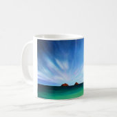 Insel-Ozean-Kunst-Tasse Hawaiis Mokulua Kaffeetasse (Vorderseite Links)