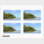 Insel Palawan Rechteckiger Aufkleber (Blatt)