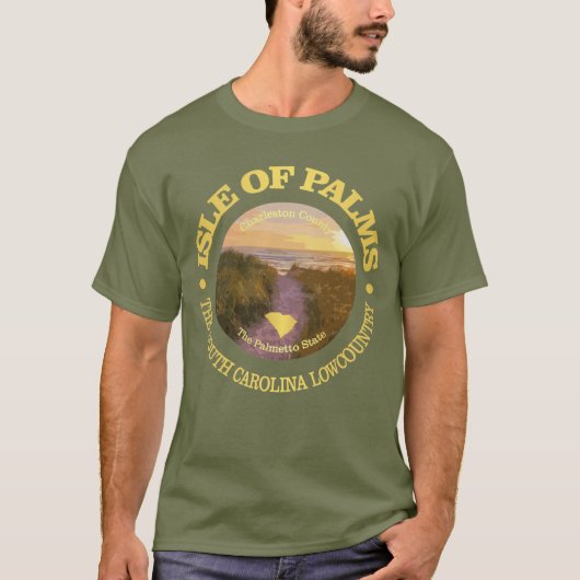 Insel Palms (C) T-Shirt (Vorderseite)
