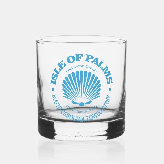 Insel Palms (Muschel) Whiskyglas (Vorderseite)
