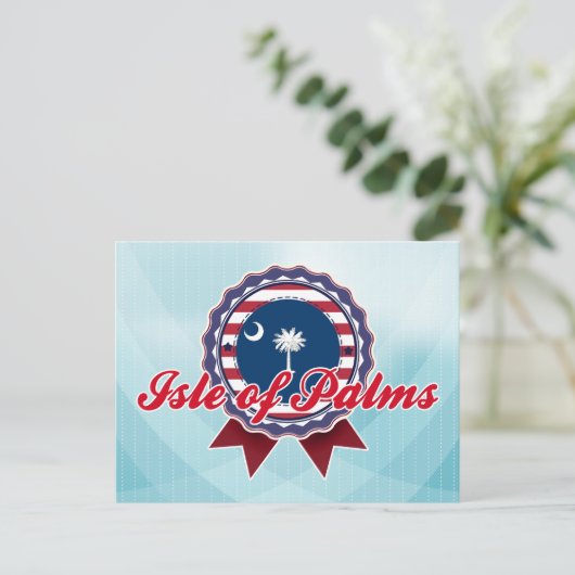 Insel Palms, SC Postkarte (Stehend Vorderseite)