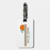 Insel Palms South Carolina Gepäckanhänger (Rückseite vertikal)