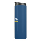 Insel Palms South Carolina Thermosbecher (Nach rechts gedreht)