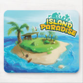 Insel-Paradies Mousepad (Vorne)