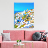 Insel Paradise Griechische Insel Ruhe Leinwanddruck (Insitu (Wohnzimmer))