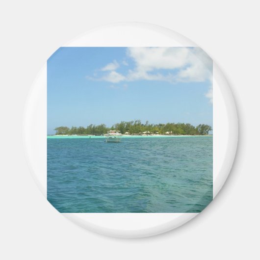 Insel Paradise Mauritius Magnet (Vorne)