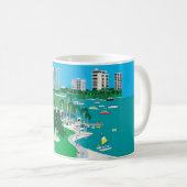 Insel Park Sarasota, Florida Kaffeetasse (VorderseiteRechts)