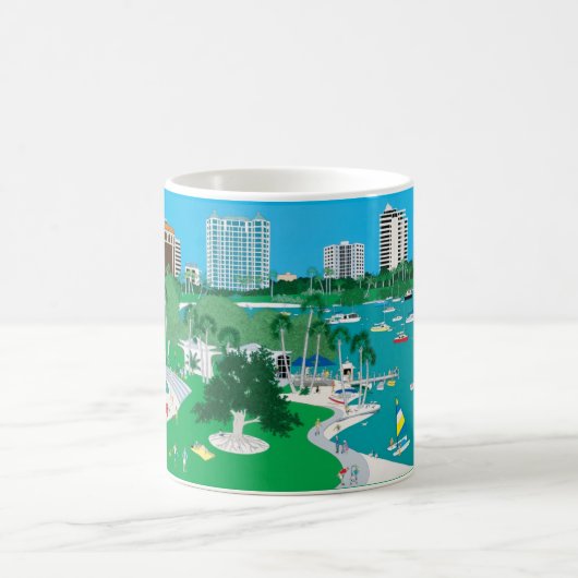 Insel Park Sarasota, Florida Kaffeetasse (Mittel)