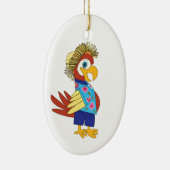 Insel Parrot Keramikornament (Rechts)