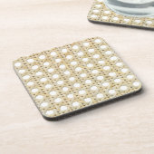 Insel Patio | Natürlicher Rattan Getränkeuntersetzer (Linke Seite)