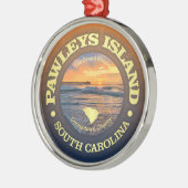 Insel Pawleys (C) Ornament Aus Metall (Links)