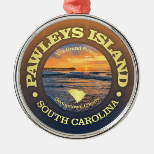 Insel Pawleys (C) Ornament Aus Metall