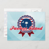 Insel Pawleys, SC Postkarte (Vorne/Hinten)